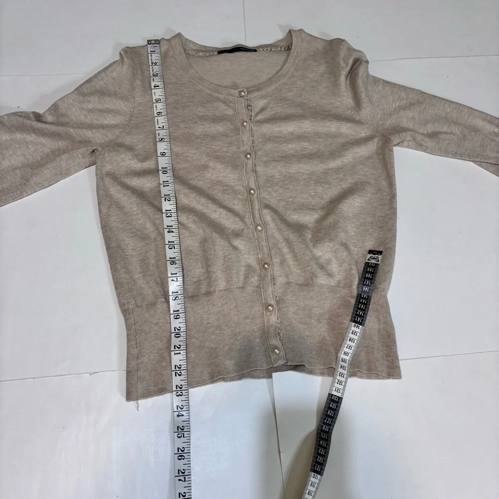 Maurices Light Tan Cardigan Sweater - Picture 8 of 12